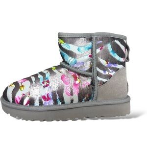 UGG classic mini with Zebra sequin Print and Bright Accents